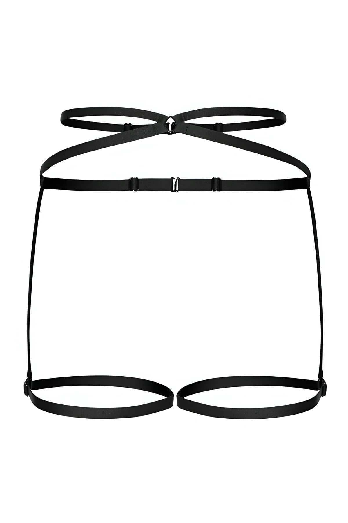 Bel ve Bacak Sarmalı Seksi Harness - APFT45