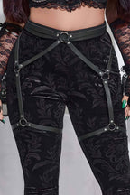 Seksi Deri Jartiyer Harness - APFT956