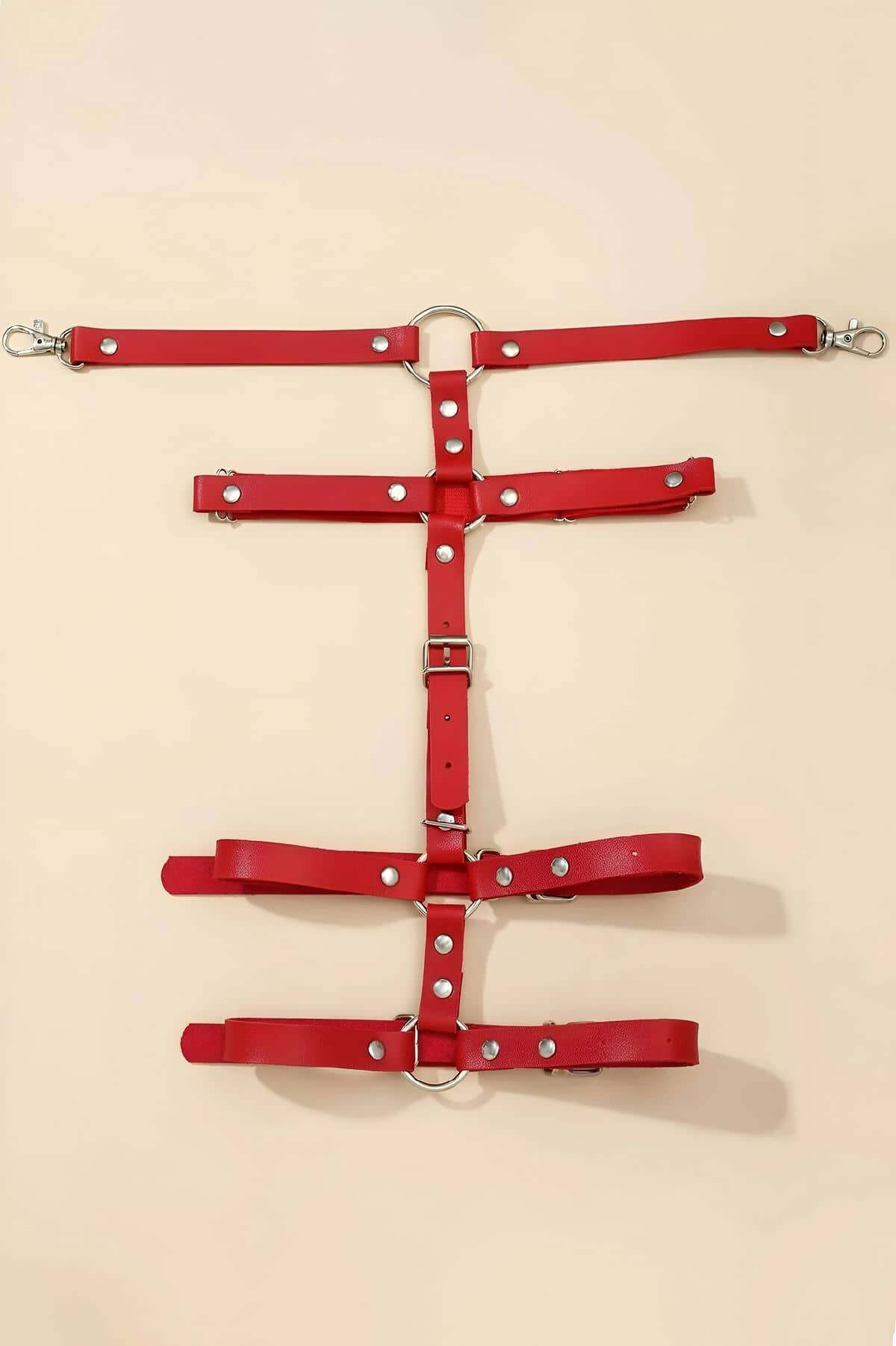 Şık Deri Tek Bacaklı Jartiyer Harness - APFT942